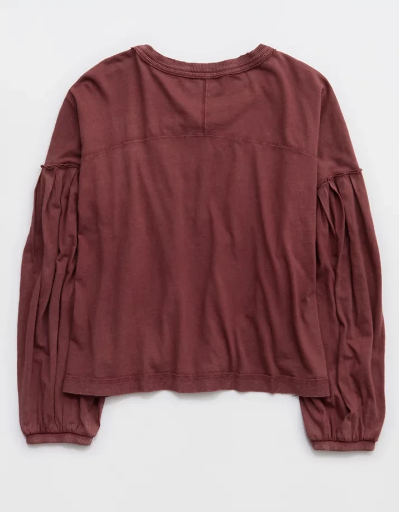 Aerie Slouchy Balloon Sleeve T-Shirt