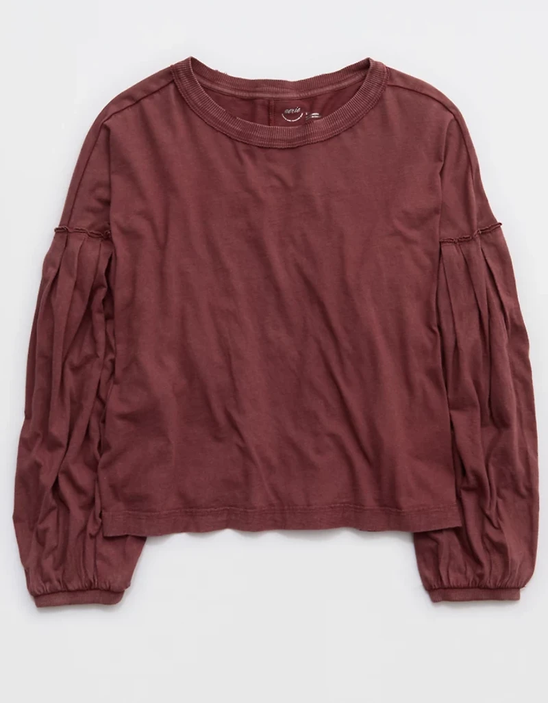 Aerie Slouchy Balloon Sleeve T-Shirt