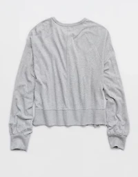 Aerie Happy Snit Henley T-Shirt