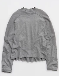 Aerie Cozy Mock-Neck T-Shirt