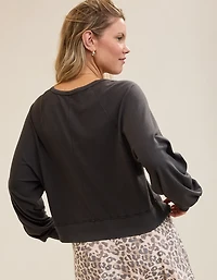 Aerie Happy Snit Henley T-Shirt