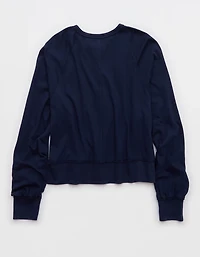 Aerie Happy Snit Henley T-Shirt