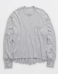 Aerie Happy Snit Pocket T-Shirt