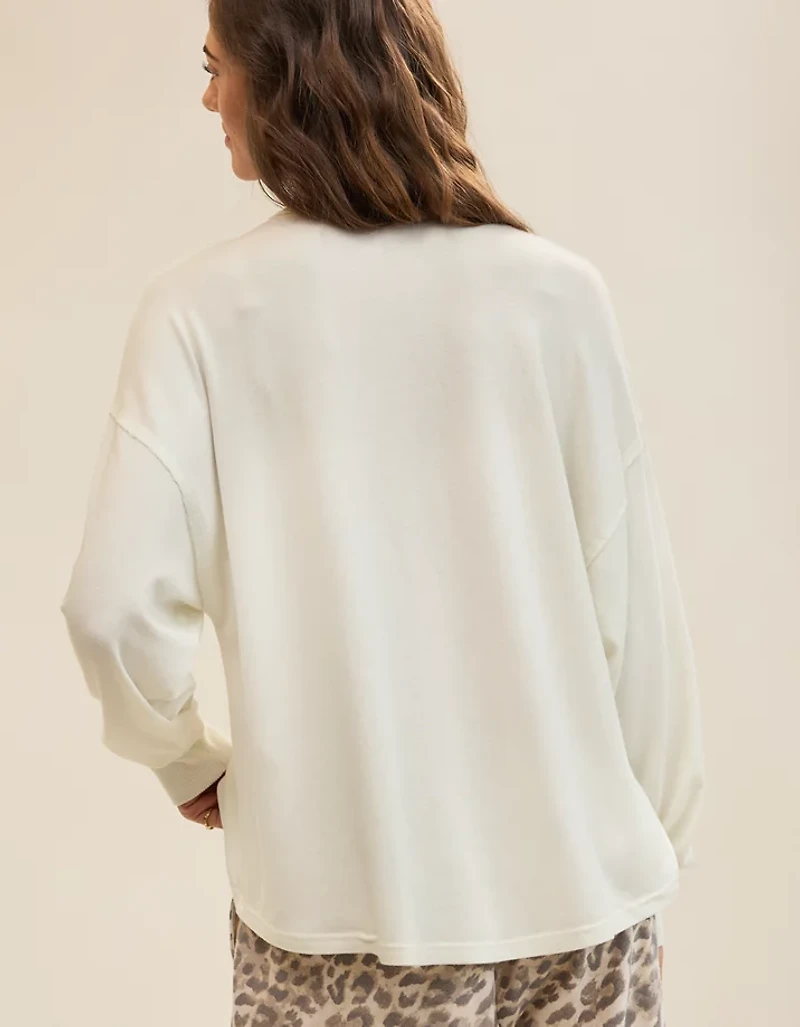 Aerie Happy Snit Pocket T-Shirt