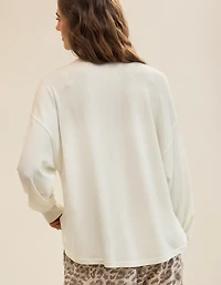 Aerie Happy Snit Pocket T-Shirt