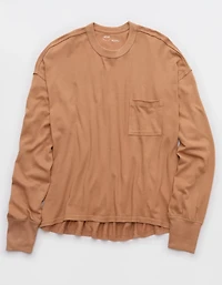 Aerie Happy Snit Pocket T-Shirt