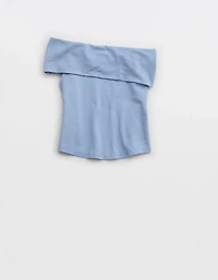 Aerie Chill Up Off The Shoulder Top