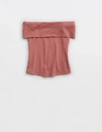 Aerie Chill Up Off The Shoulder Top