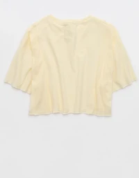 Aerie Let Loose Fleece T-Shirt