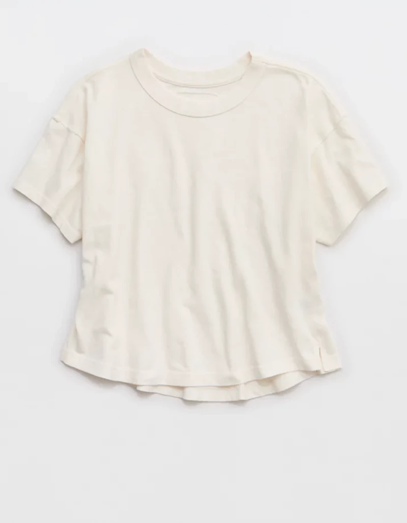 Aerie Summer Breeze Cropped T-Shirt