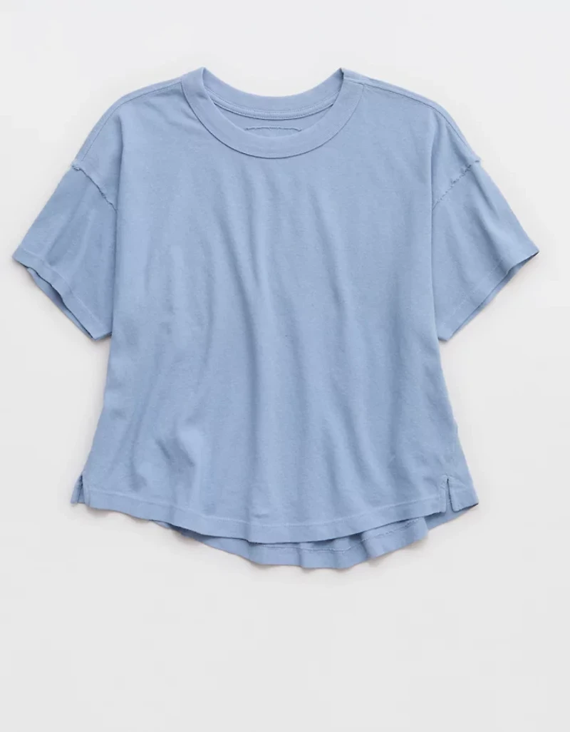 Aerie Summer Breeze Cropped T-Shirt