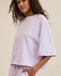 Aerie It's Casual Knit Slub T-Shirt