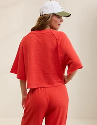 Aerie It's Casual Knit Slub T-Shirt