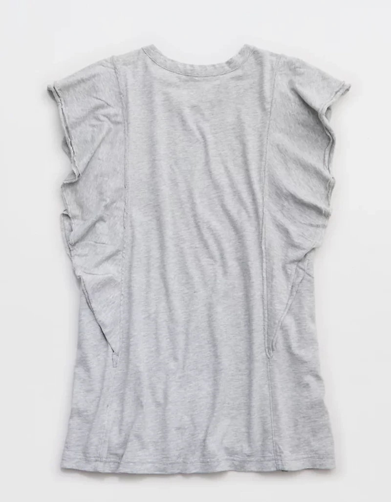 Aerie Flutter Sleeve T-Shirt