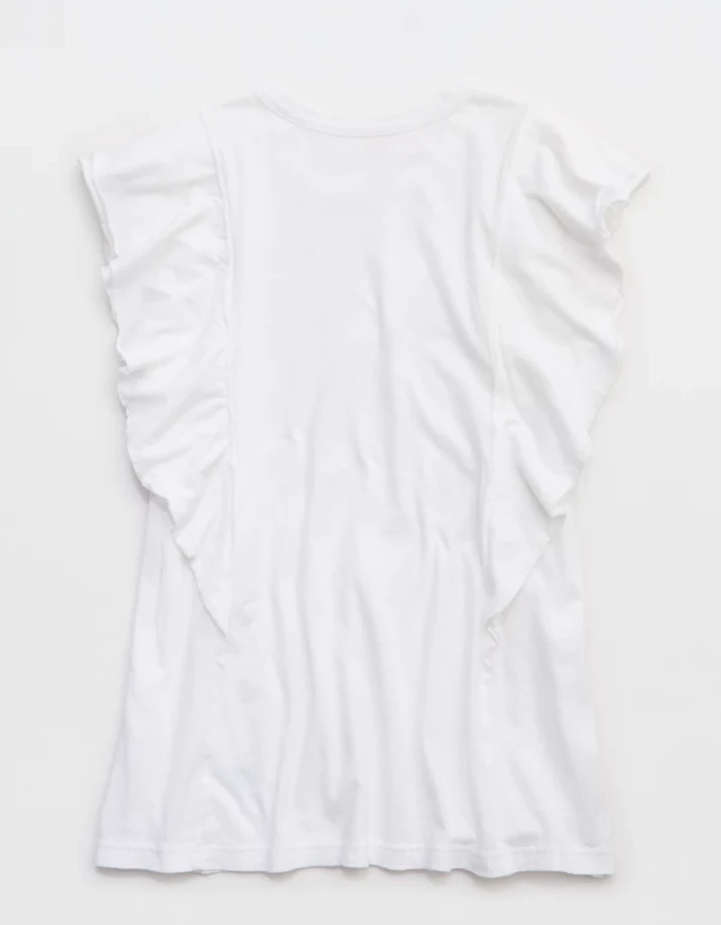 Aerie Flutter Sleeve T-Shirt