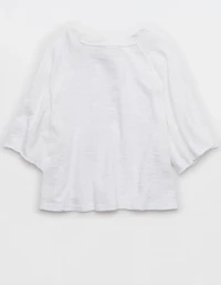 Aerie It's Casual Knit Slub T-Shirt