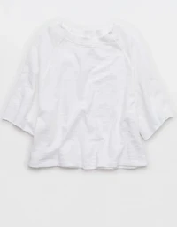 Aerie It's Casual Knit Slub T-Shirt