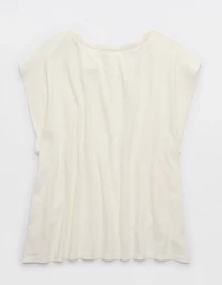 Aerie Summer Breeze Notch Neck T-Shirt
