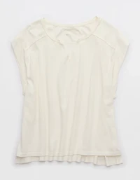Aerie Summer Breeze Notch Neck T-Shirt