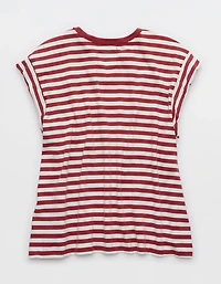 Aerie Summer Breeze Notch Neck T-Shirt