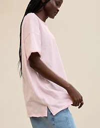 Aerie Oversized Off The Shoulder Boyfriend T-Shirt