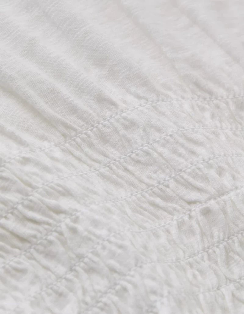 Aerie Smocked T-Shirt