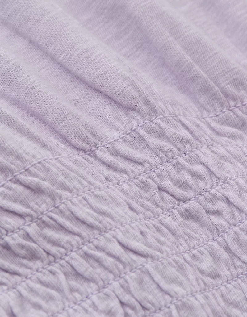 Aerie Smocked T-Shirt