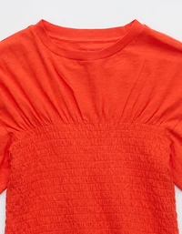Aerie Smocked T-Shirt