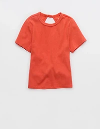 Aerie Twist Back Baby T-Shirt