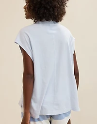 Aerie Happiest Oversized Polo T-Shirt