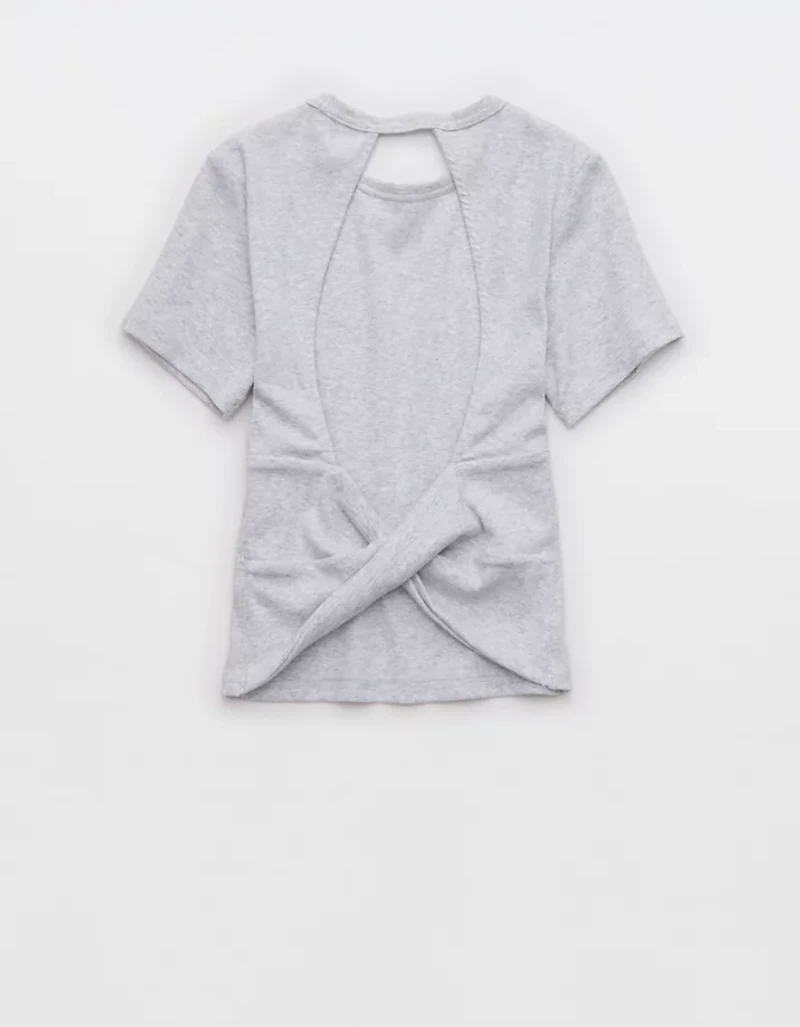 Aerie Twist Back Baby T-Shirt