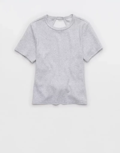 Aerie Twist Back Baby T-Shirt