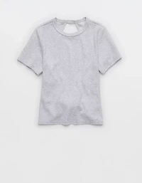 Aerie Twist Back Baby T-Shirt