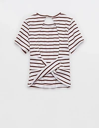 Aerie Twist Back Baby T-Shirt