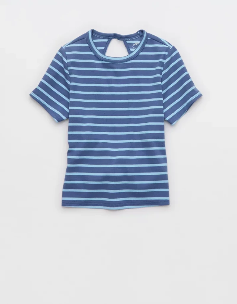 Aerie Twist Back Baby T-Shirt