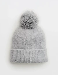 Aerie Fuzzy Pom Beanie