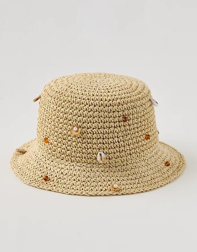 Aerie Charm Straw Hat