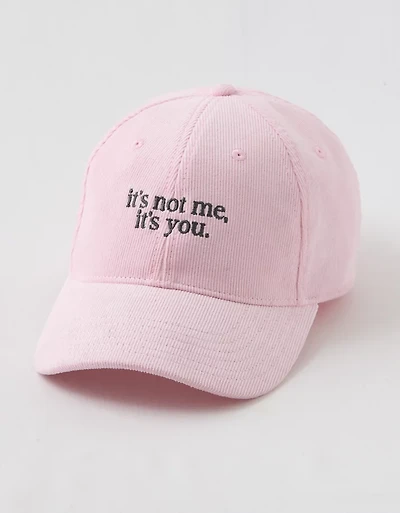 Aerie Corduroy Flat Baseball Hat