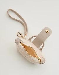 Aerie Fur Pouchette Bag Charm