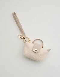 Aerie Fur Pouchette Bag Charm