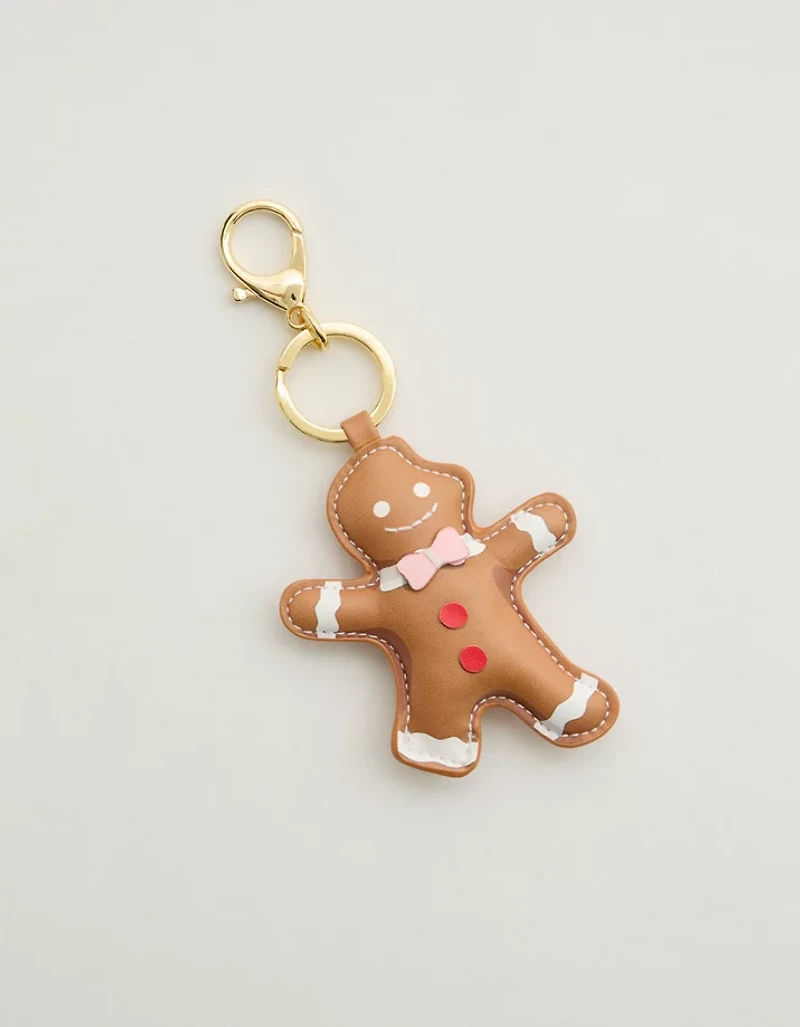 Aerie Bitten Gingerbread Bag Charm