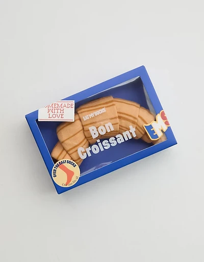 Eat My Socks Croissant Socks