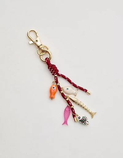Aerie Multi Fish Bag Charm