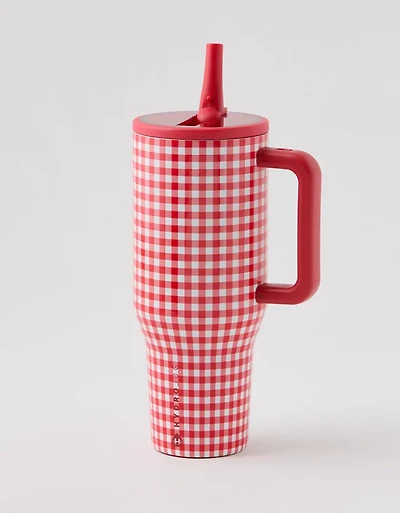 Hydrojug Red Checkered Traveler 32 Oz
