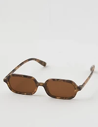 Aerie Slim Rectangle Sunglasses