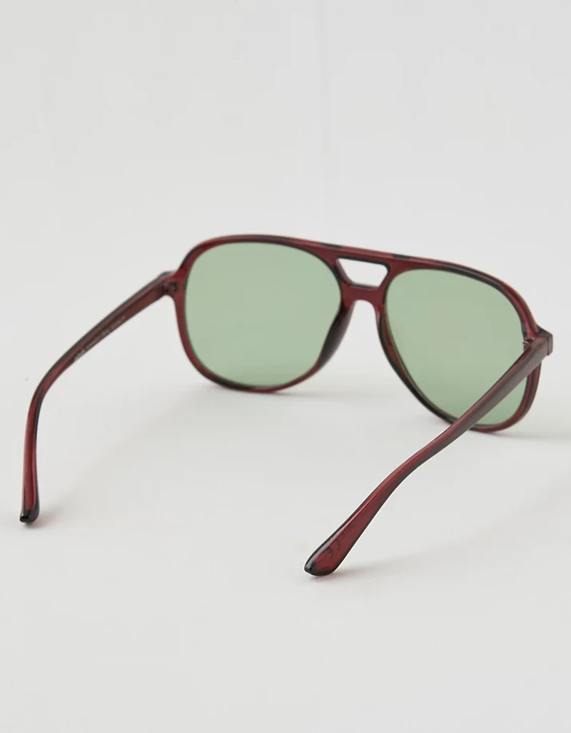 Aerie Double Bridge Aviator Sunglasses