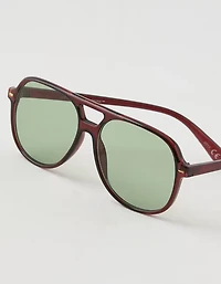 Aerie Double Bridge Aviator Sunglasses