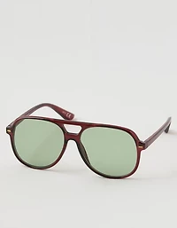 Aerie Double Bridge Aviator Sunglasses