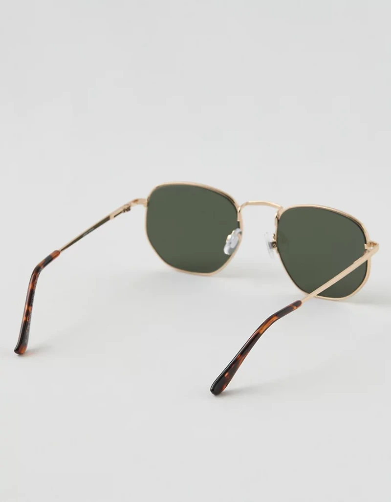Aerie Round Hexagon Sunglasses