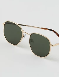 Aerie Round Hexagon Sunglasses